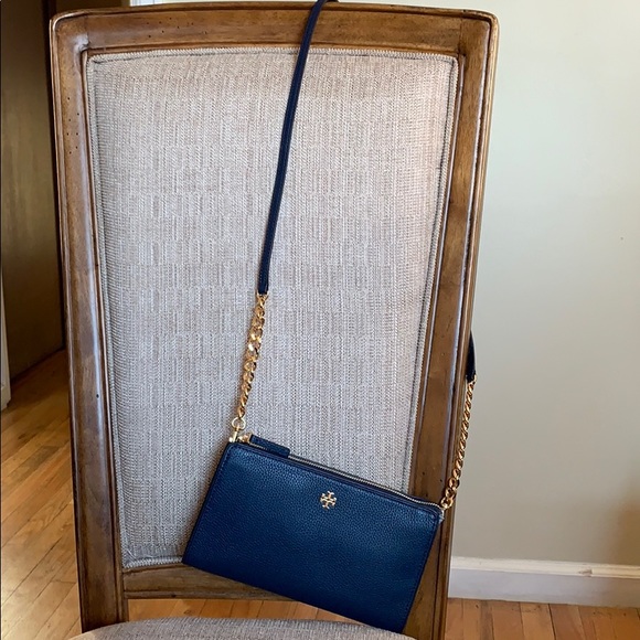 Tory Burch Carter Slim Crossbody Royal Navy - Picture 3 of 16